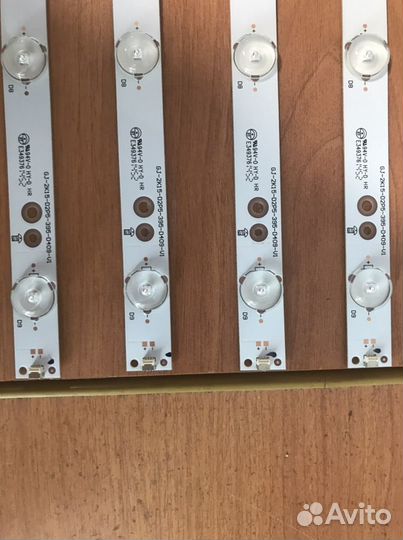 Платы от телевизоров и планки подсветки