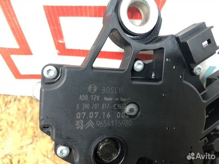 Мотор дворников задний Citroen C4 Grand Picasso