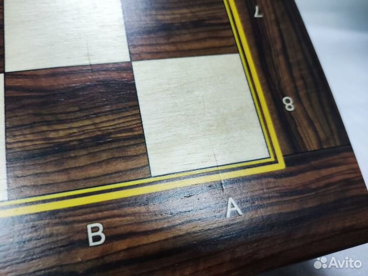 Шахматная доска Баталия 37х37 см, без фигур, WG14