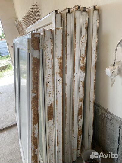 Окна пластиковые пвх бу