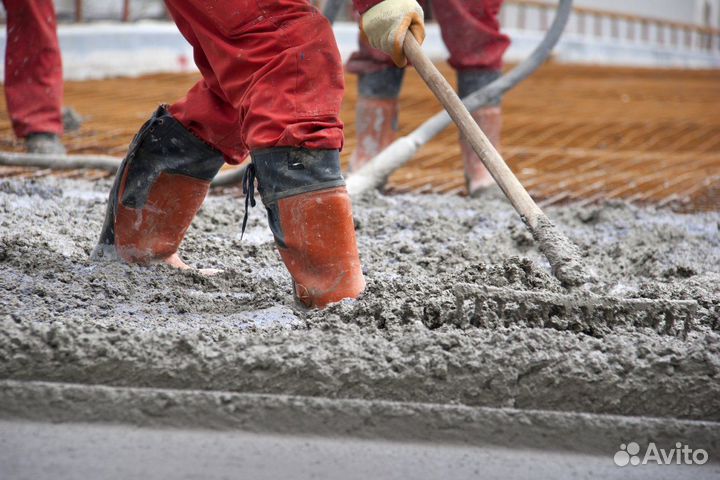 Зимняя смесь бетона