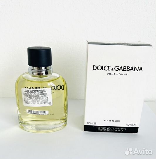 Мужская туалетная вода dolce & gabbana pour homme