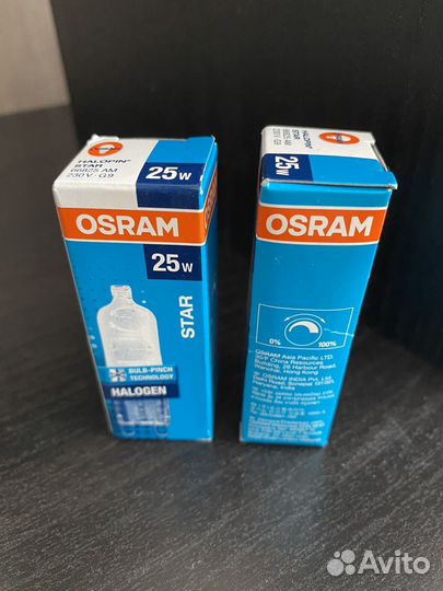 Лампочка G9 Osram Halopin Star 25W