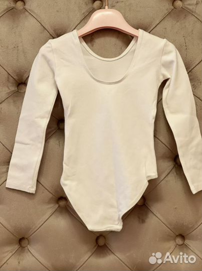 Купальник гимнастический+юбка, р.30