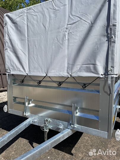 Прицеп легковой оцинкованный 2.25Х1.3 с тентом