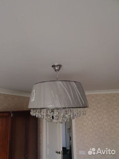 Подвесная люстра Eurosvet хрусталь Strotskis