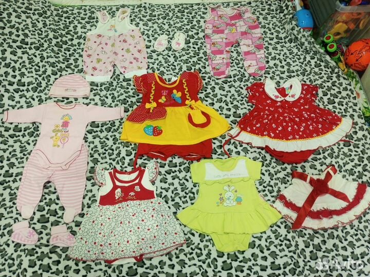 Детские вещи пакетом для девочек