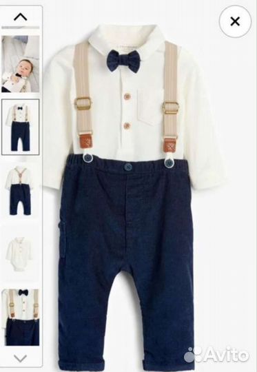 Нарядный костюм для мальчика фирмы Next