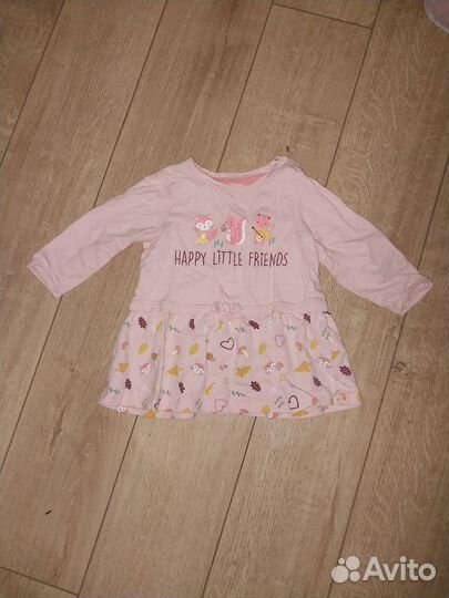 Платье для девочки 80