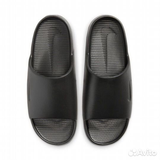 Шлепки сланцы Nike Calm Slide Black Оригинал