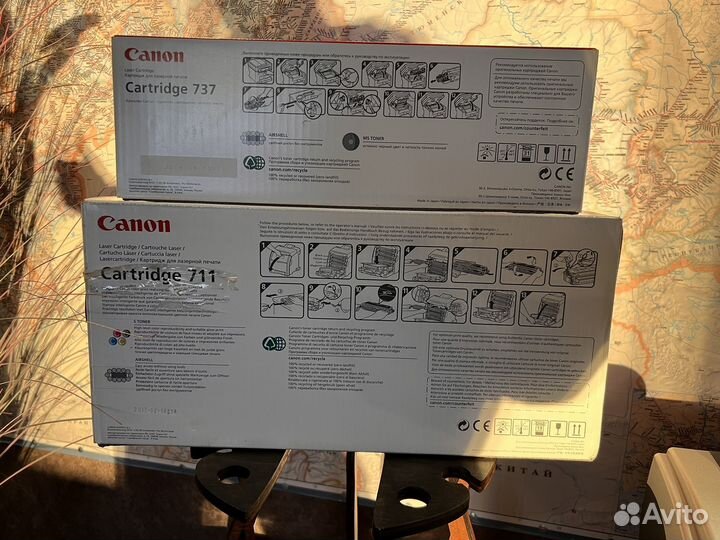 Картридж Canon 737, 711 лазерный, черный