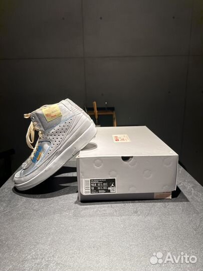 Air Jordan 2 Retro Grey Fog x Union