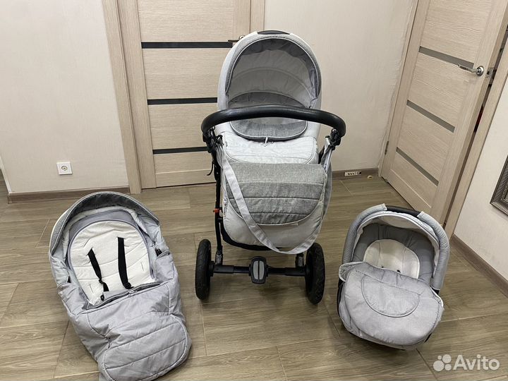Коляска adamex neonex 3 в 1