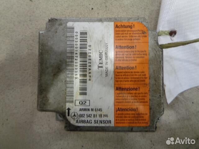 Блок управления AIR BAG Mercedes Benz M-Class W16