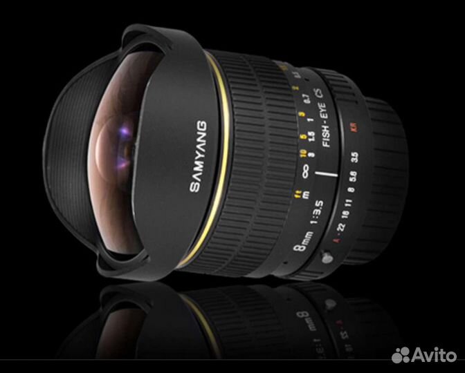 Объектив Samyang 8mm f/3.5 AS IF MC Fish-eye CS Pe