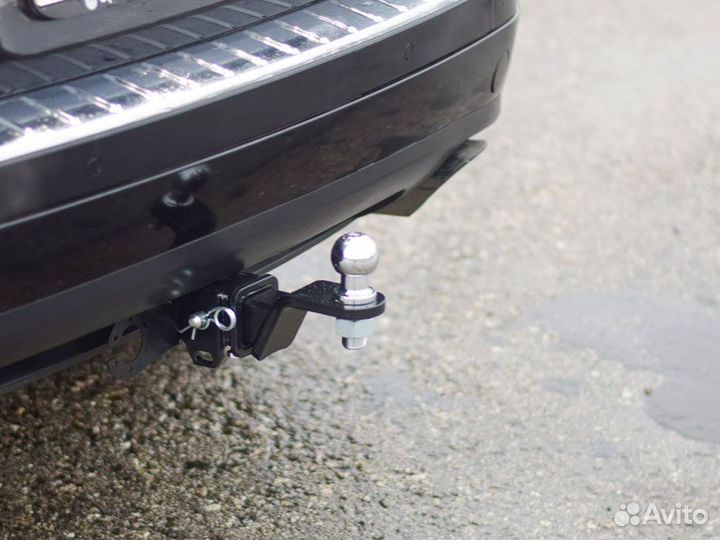 Фаркоп под квадрат Volkswagen Touareg II 7P, 2010