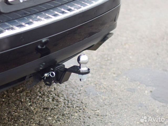 Фаркоп под квадрат Volkswagen Touareg II 7P, 2010