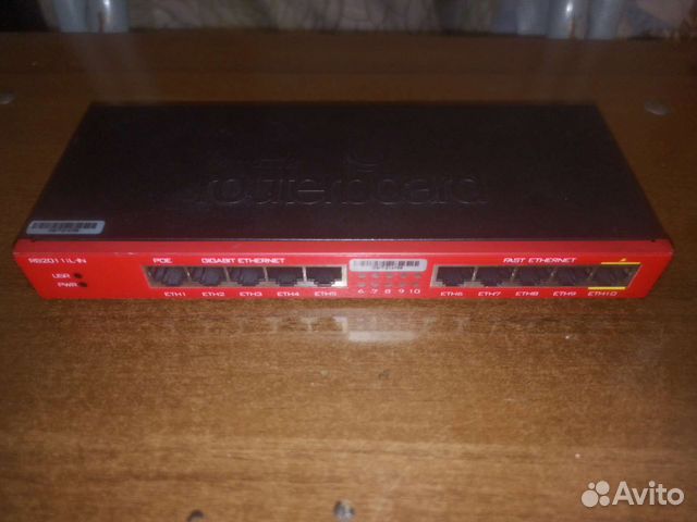 Многопортовый маршрутизатор RB2011iL-IN
