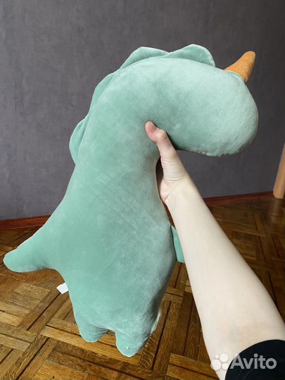 Большая мягкая игрушка динозавр