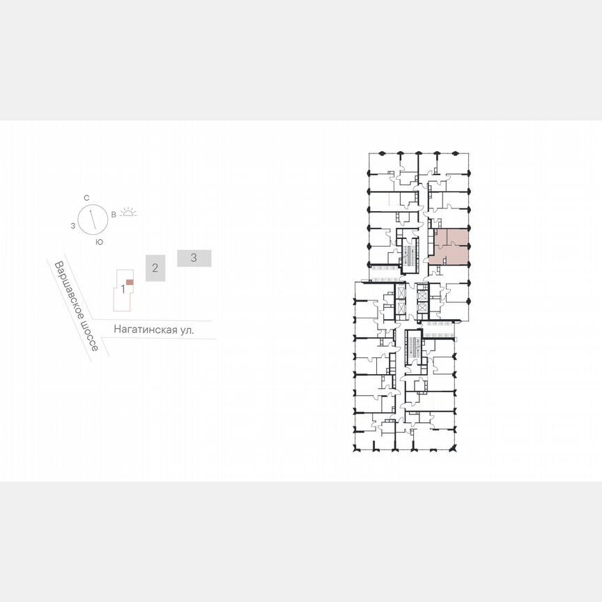 1-к. квартира, 41,7 м², 23/28 эт.