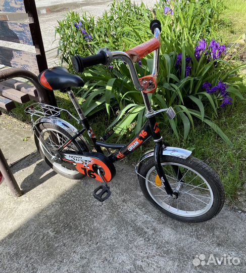 Велосипед детский 16 novatrack urban красный