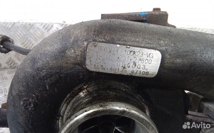 Турбокомпрессор (турбина) Hyundai Santa Fe