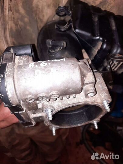 Audi A6 C6 2.4 заслонка дроссельная