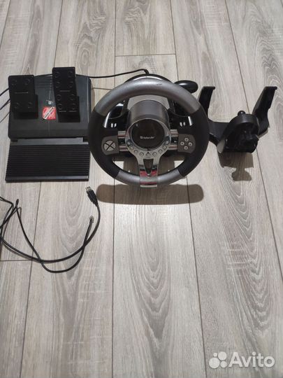 Руль logitech forsage gtr gameing wheel