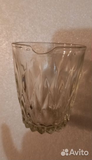 Стакан стеклянный заводской брак