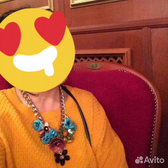 Ожерелье колье бусы