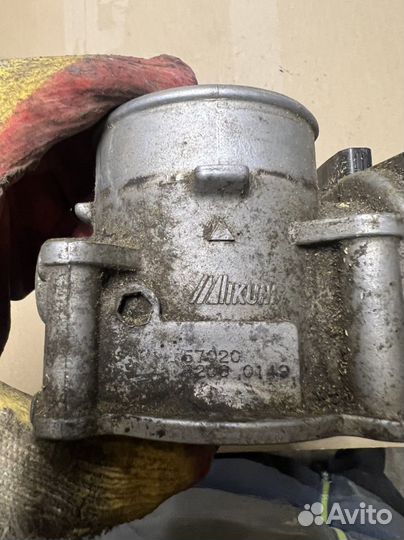 Дроссельная заслонка mitsubishi lancer x 1.8