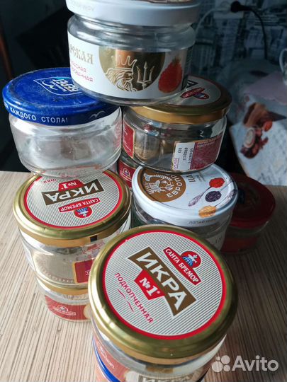 Банки стеклянные 220гр