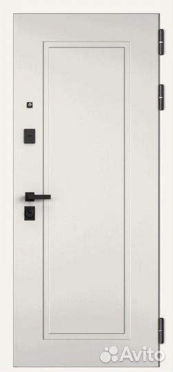 Металлические двери с зеркалом