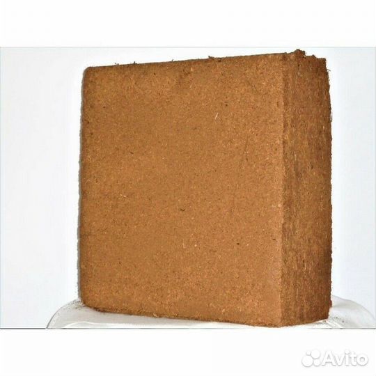 Кокосовый субстрат мелкая фракция блок 5 кг