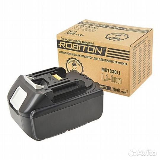Robiton MK1830LI 18В 3000mah