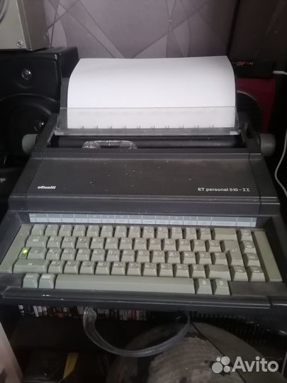 Пишущая машинка Olivetti ET personal 510 II торг