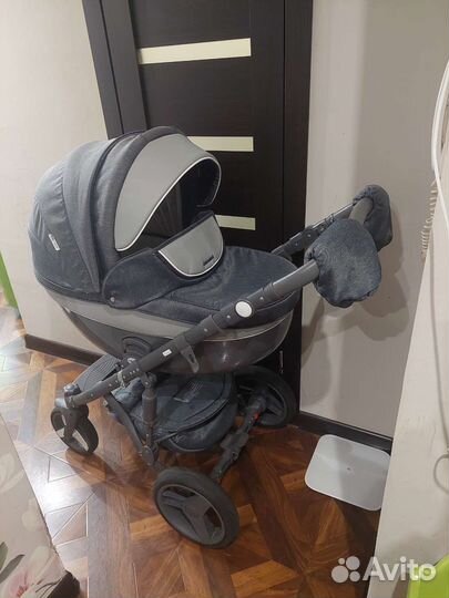 Коляска люлька с автокреслом