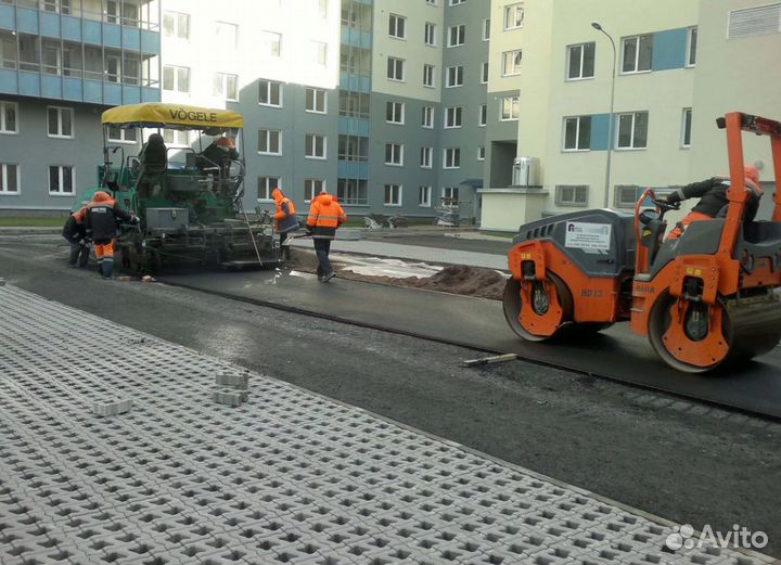 Профессиональное асфальтирование