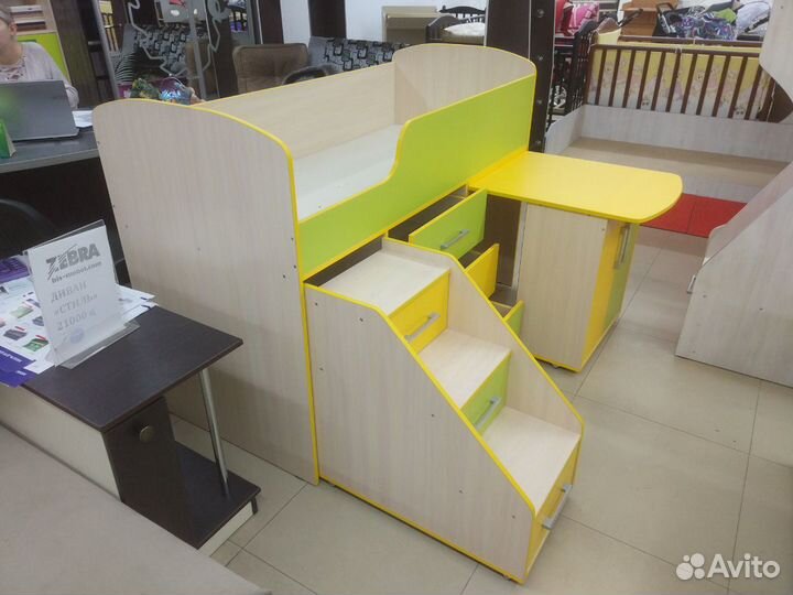 Кровать-чердак