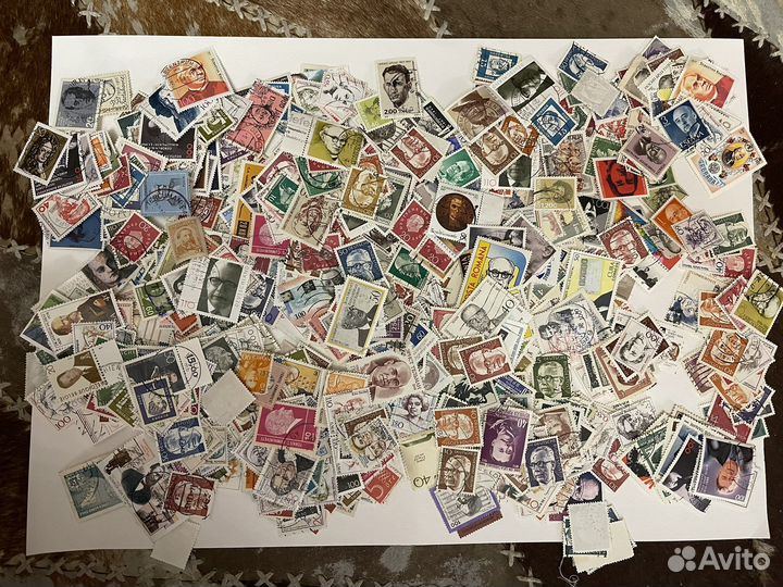 Марки персоналии. Очень много. Старина