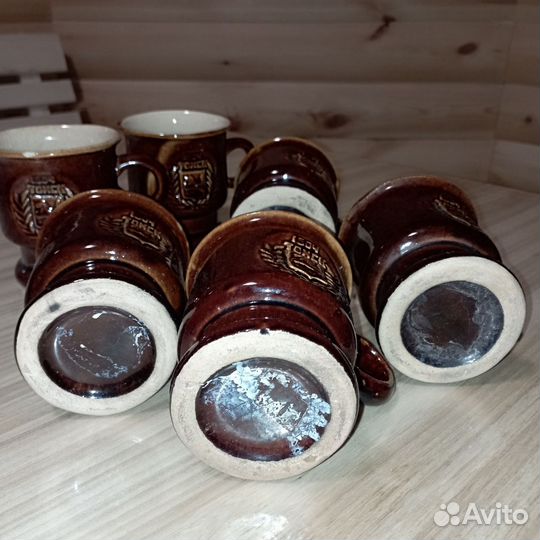 Кружка керамическая набор Томск, ретро СССР