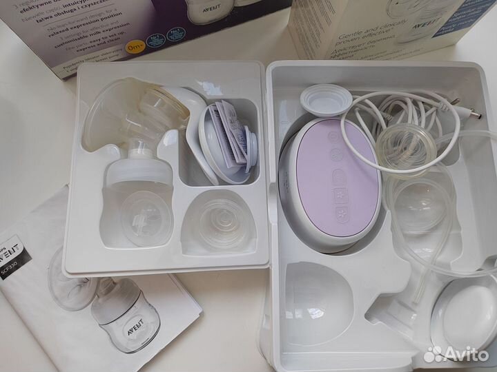 Молокоотсос Avent электрический и ручной