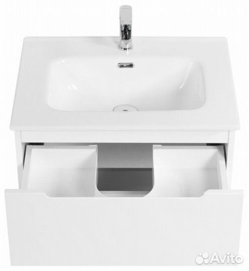 Тумба с раковиной BelBagno Etna 70-BB700ETL Bianco Lucido