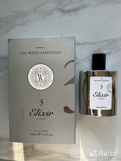 The white essentials Elixir 3 intense