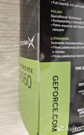 RTX 4060, 8Gb, новая, Гарантия Citilink