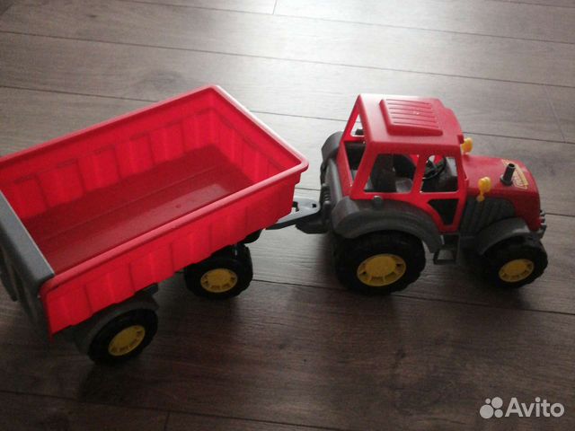 Трактор с прицепом Полесье