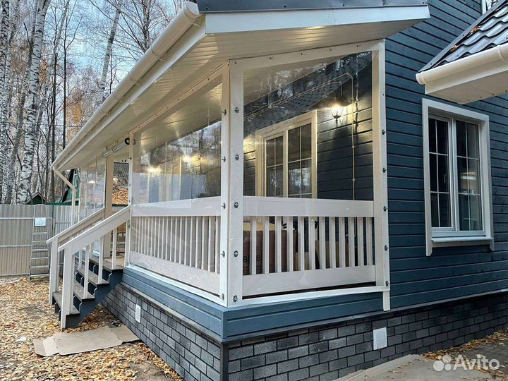 Мягкие окна для беседки