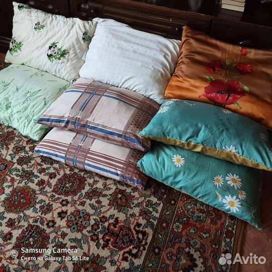 Подушки2)одеяло+ подушка+ простынь+ пододе.+ навол