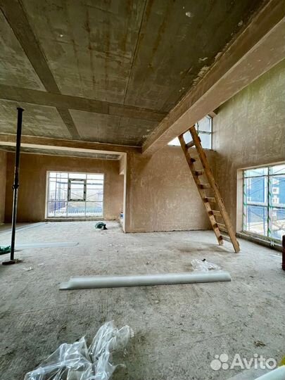 Штукатурка стен по маякам