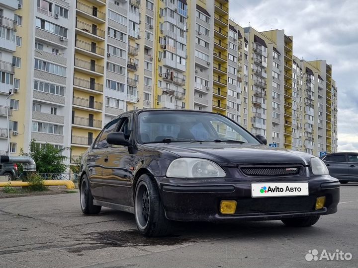 Honda Civic 1.6 МТ, 1996, 300 000 км